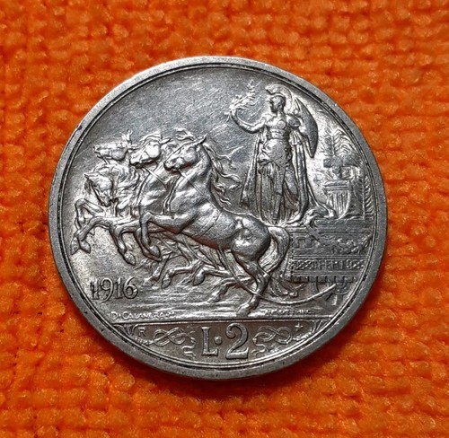 Italia regno iii 2 lire - v.e.iii°,