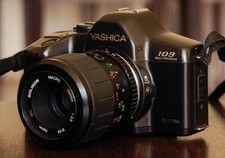 Macchina fotografica yashica - fotografica,