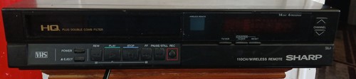 Sharp 785u lettore vhs - vhs, vcr