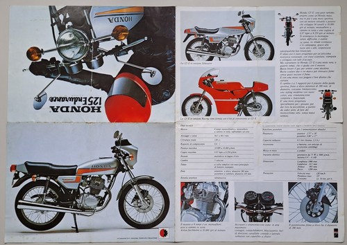 Depliant honda 125 - depliant,