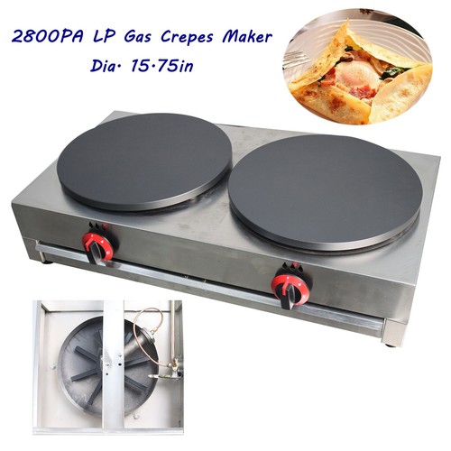 Dia 75in gas - dia., crepes