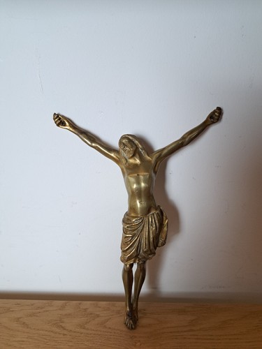 Applique cristo bronzo - in,
