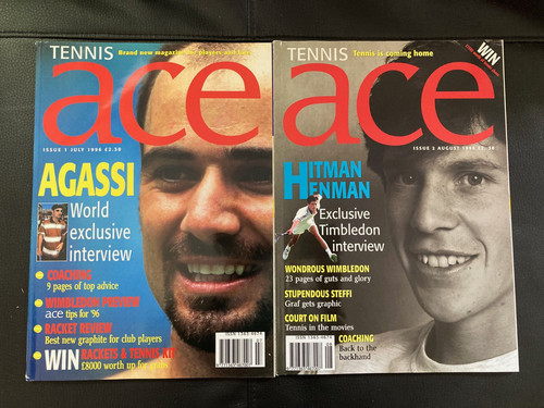 Ace tennis magazine issues - magazine, 1
