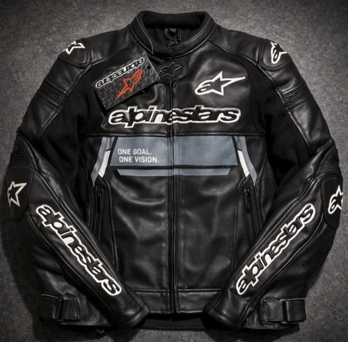 Alpinestars giacca moto pelle - alpinestars,
