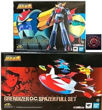 Goldrake Soul Of Chogokin GX-76SP Grendizer & GX-76X3 Spacer Full Set Bandai Tam
