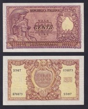 Banconota Italia 100 lire