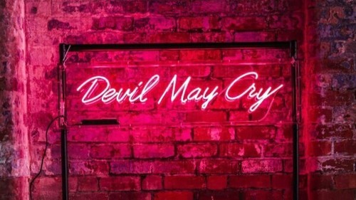 Devil may cry - devil, insegna