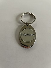 Portachiavi Chrysler PT Cruiser leggero metallo finitura stile cromato