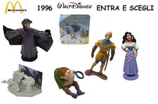 DISNEY GOBBO DI NOTRE DAME MCDONALD'S MC DONALD'S HAPPY MEAL 1996 PERSONAGGI 3D