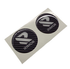 Adesivo camper RIMOR, adesivo RIMOR nuovo design, 56 mm, gel 3D x2