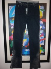 JEANS KOCCA screziato DONNA pantalone elegante moda 40 ragazza sportivo sexy