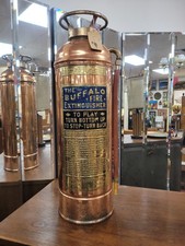 Estintore vintage urna ottone