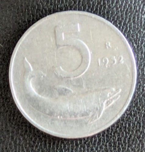 Italia lire 1952 - 5,