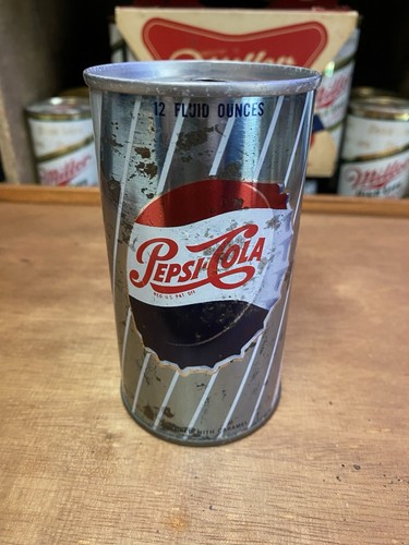Pepsi cola pull tab can - tab, old