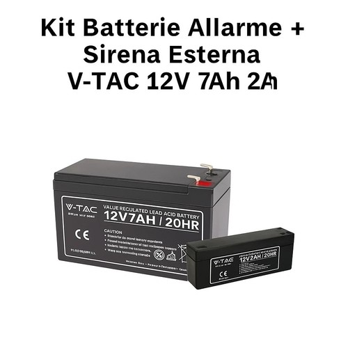 Kit batterie antifurto tac - kit,