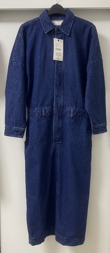 Abito midi denim con - midi, tasche