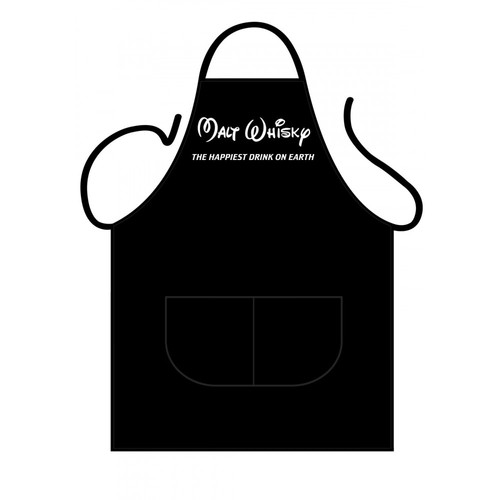 Grembiule nero walt whiskey - nero,
