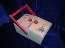 Scatola legno portacucito