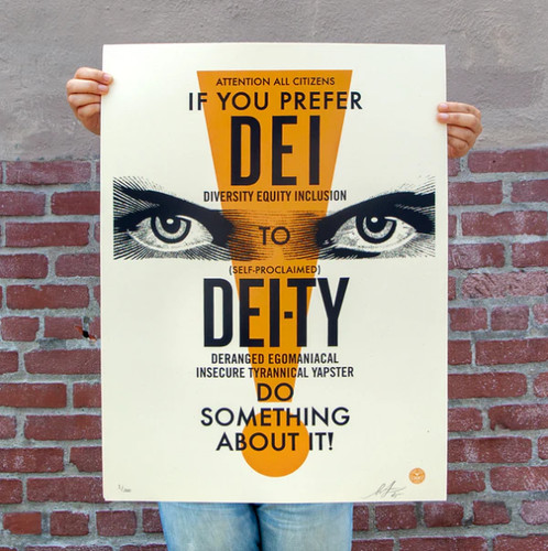 Shepard fairey dei ty - shepard, dei-ty