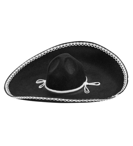 Sombrero messicano nero - sombrero,