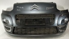 Paraurti Anteriore Citroen C3 Picasso 2009-2011 Grigio Con Fendinebbia Difetto