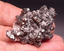 Bournonite e Quarzo Minerale