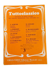 Tuttoclassico vol. 3 Raccolta pezzi celebri violino mandolino fisa chitarra