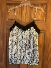 Cami Tezenis nero in pelle di