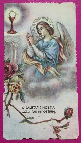 Santino holy card - santino, l’ostia