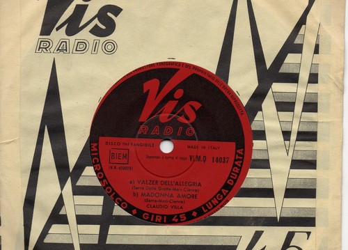 Claudio villa disco 45 - disco, ep