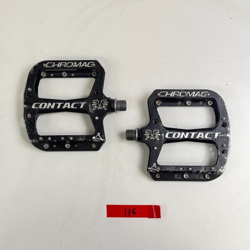 Pedali contatto chromag nero - pedali,
