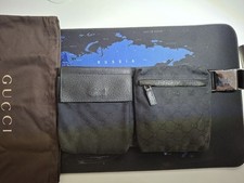 Borsello/Marsupio Gucci GG Canvas nero