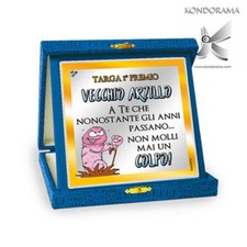 Targa "primo premio vecchio