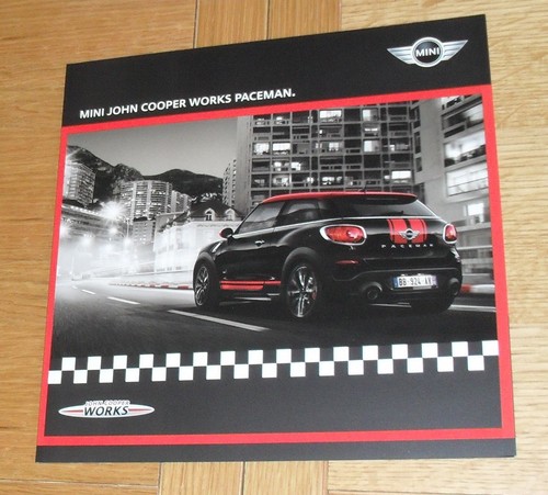 Brochure mini john cooper - john,