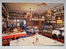 FERRARA Ristorante piatto BUON RICORDO Vecchia Chitarra vecchia cartolina