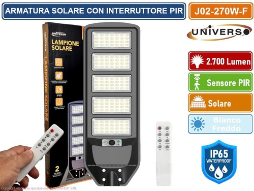 Lampione stradale led 270w - lampione,