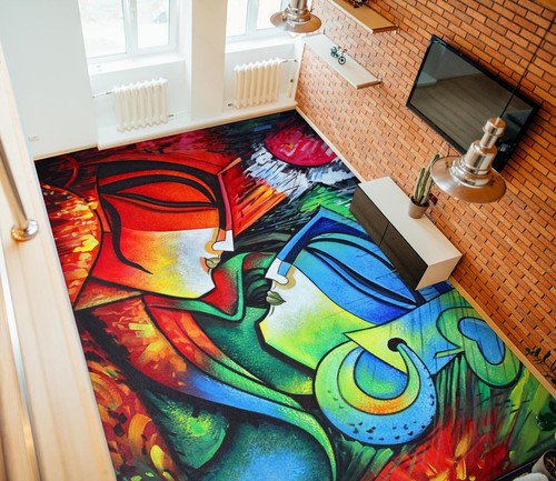 Quadro parete dipinto 3d - da,