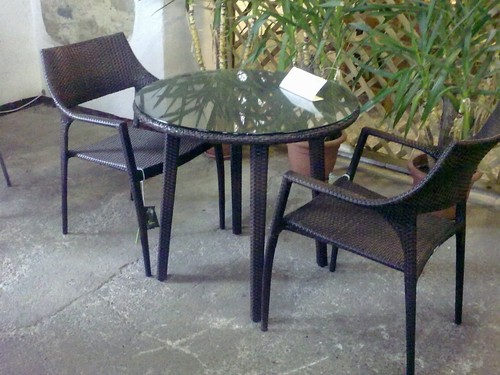 Tavolo rotondo esterno - tavolo,
