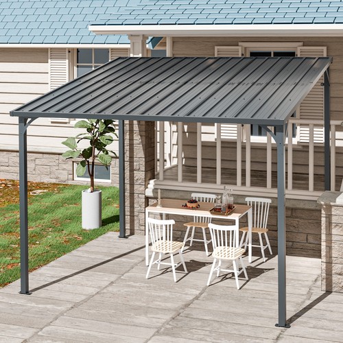 Metal outdoor pergola gazebo - pergola,
