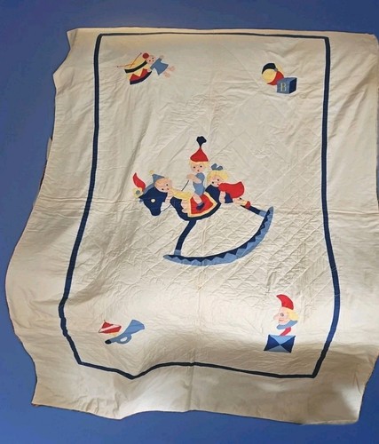 Trapunta vintage bambino fatta