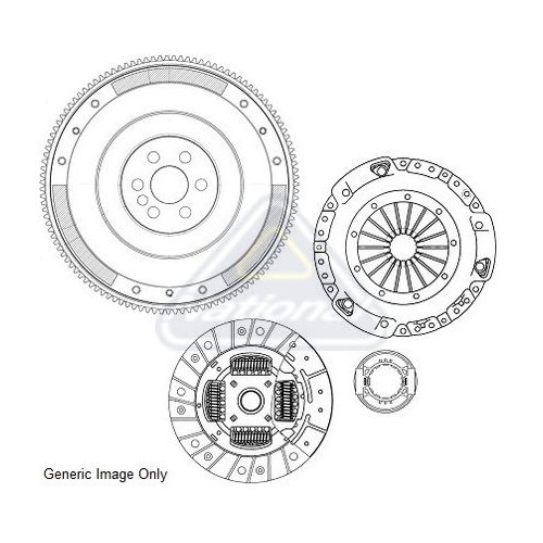 Kit frizione per audi 8n3 - kit, tt