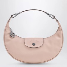 Longchamp Le Pliage Xtra Nude S: Borsa compatta in pelle con ferramenta oro