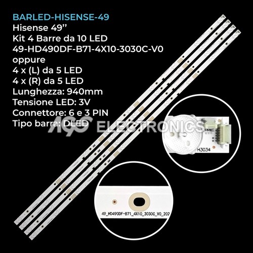 Kit barre strip - strip, led