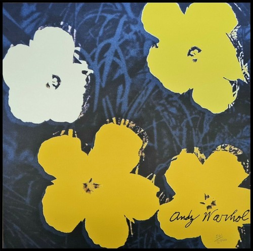 Andy warhol fiori - *,