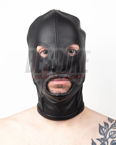 Maschera cappuccio bondage