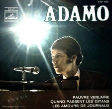 Adamo - Pauvre Verlaine 7"