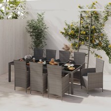 Set da Pranzo da Giardino 9 pz