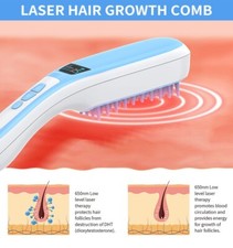 Spazzola Pettine Crescita Capelli Laser per Uomo/Donna Trattamento Capelli Diradamento Pettine