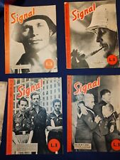 Signal - rivista 6 numeri 1942 2-3-11 / 1943 18-19-23
