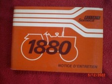 NOTICE D'ENTRETIEN  DU